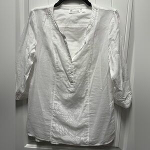 New York & Company White Blouse